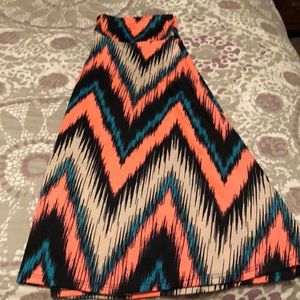 LulaRoe medium Azure skirt